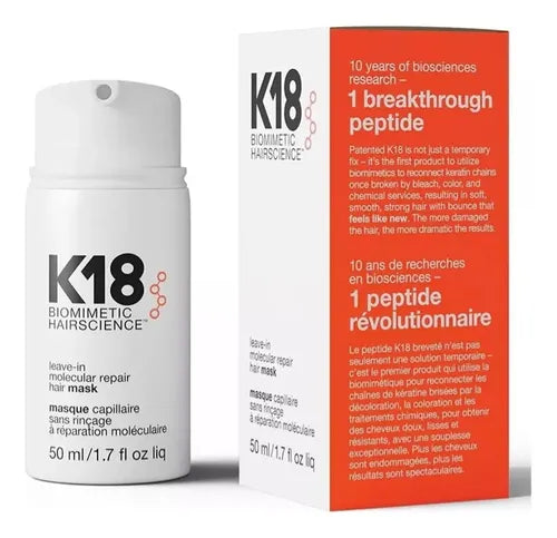 K18Peptide™ REPARACIÓN EN 4 MINUTOS (50 ML)